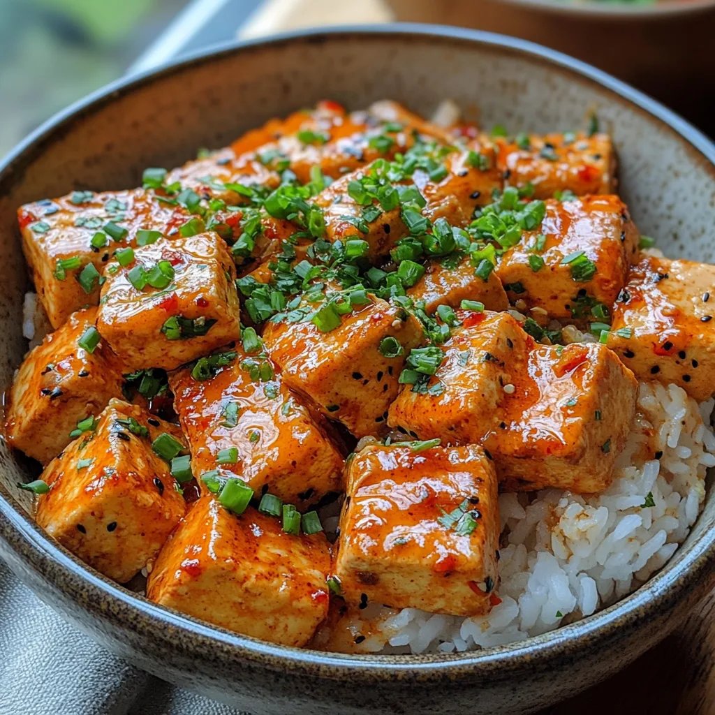 Tofu Picante com Molho Cremoso de Coco: Uma Receita Incrível e Definitiva