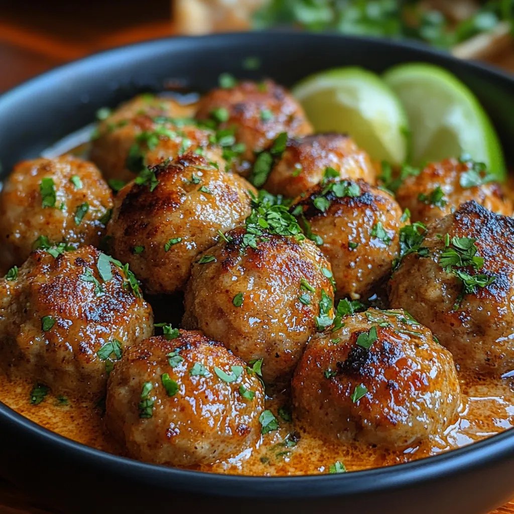 <p>Almôndegas ao Curry Cremoso de Coco: Uma Receita Incrível e Definitiva para Deliciar</p>