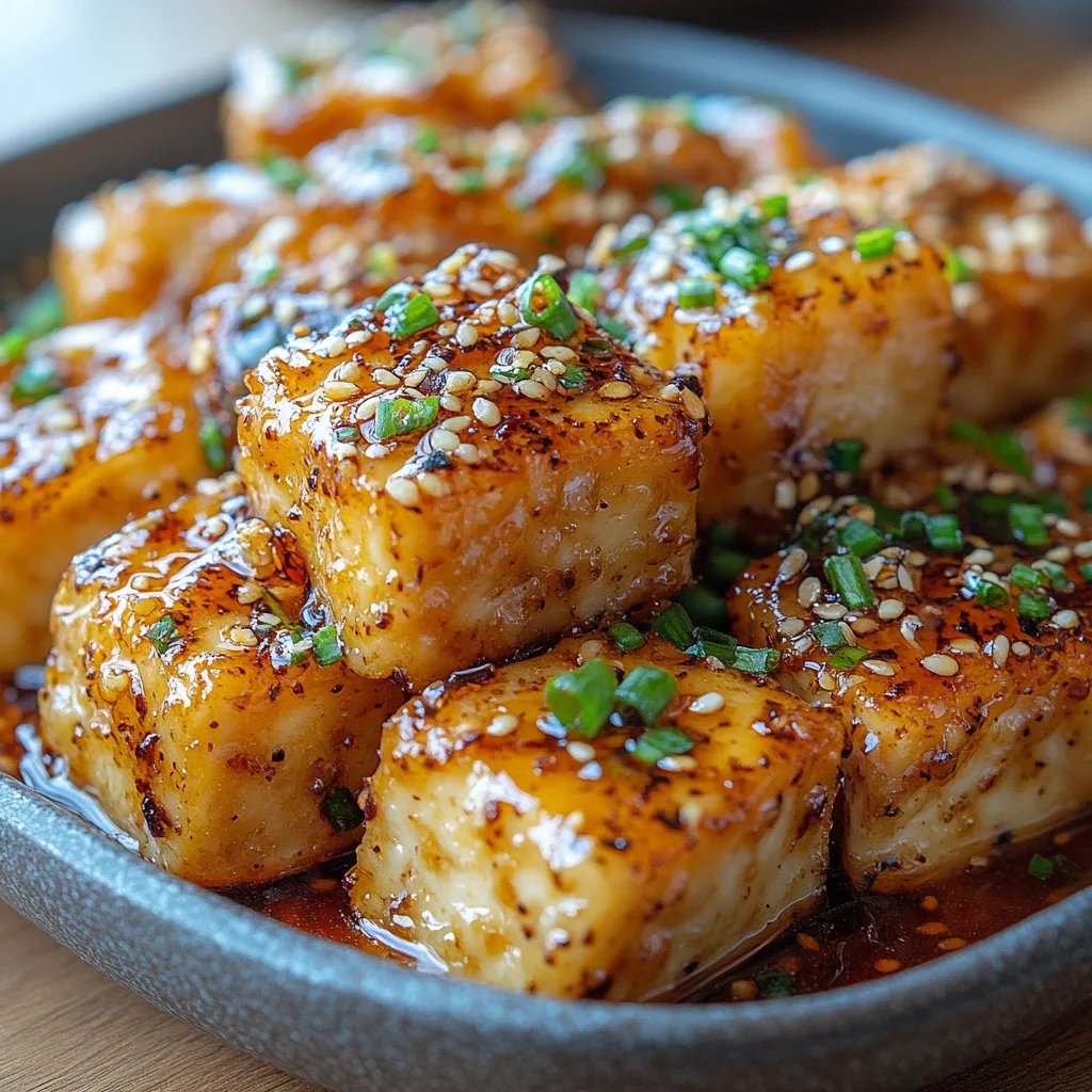 Tofu Crocante com Mel e Alho: Uma Receita Incrível e Definitiva para 5 Ingredientes