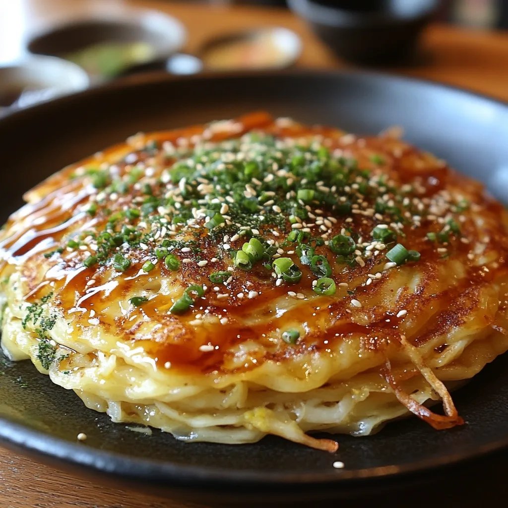 Panquecas Okonomiyaki Rápidas e Fáceis: Uma Receita Incrível e Definitiva