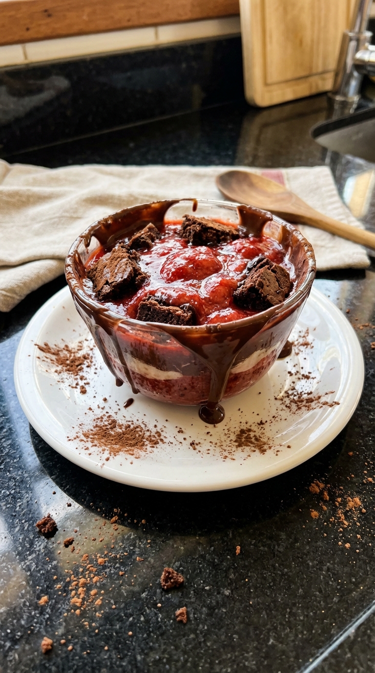 Êxtase de morango com chocolate de Dubai