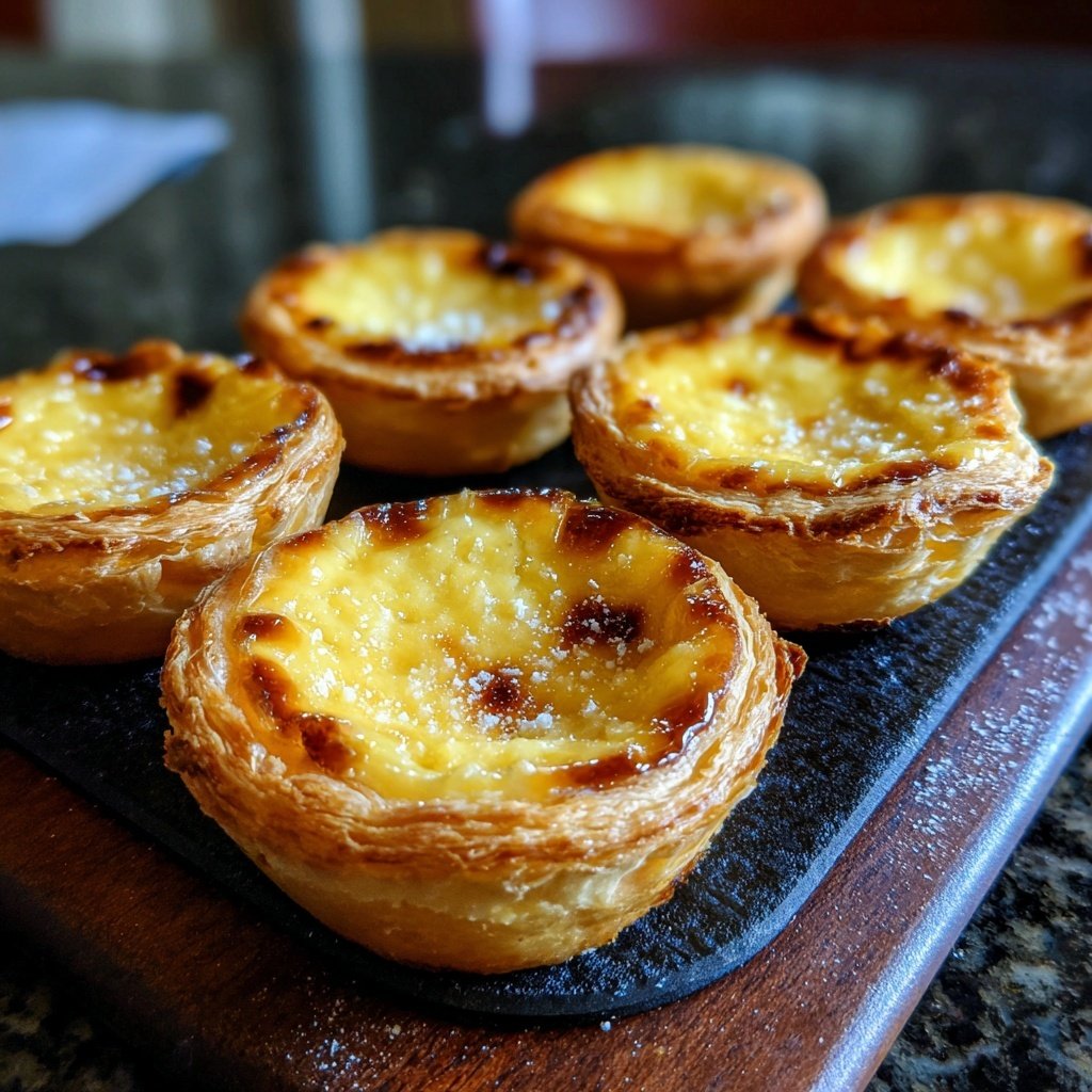 Pastéis de nata caseiros