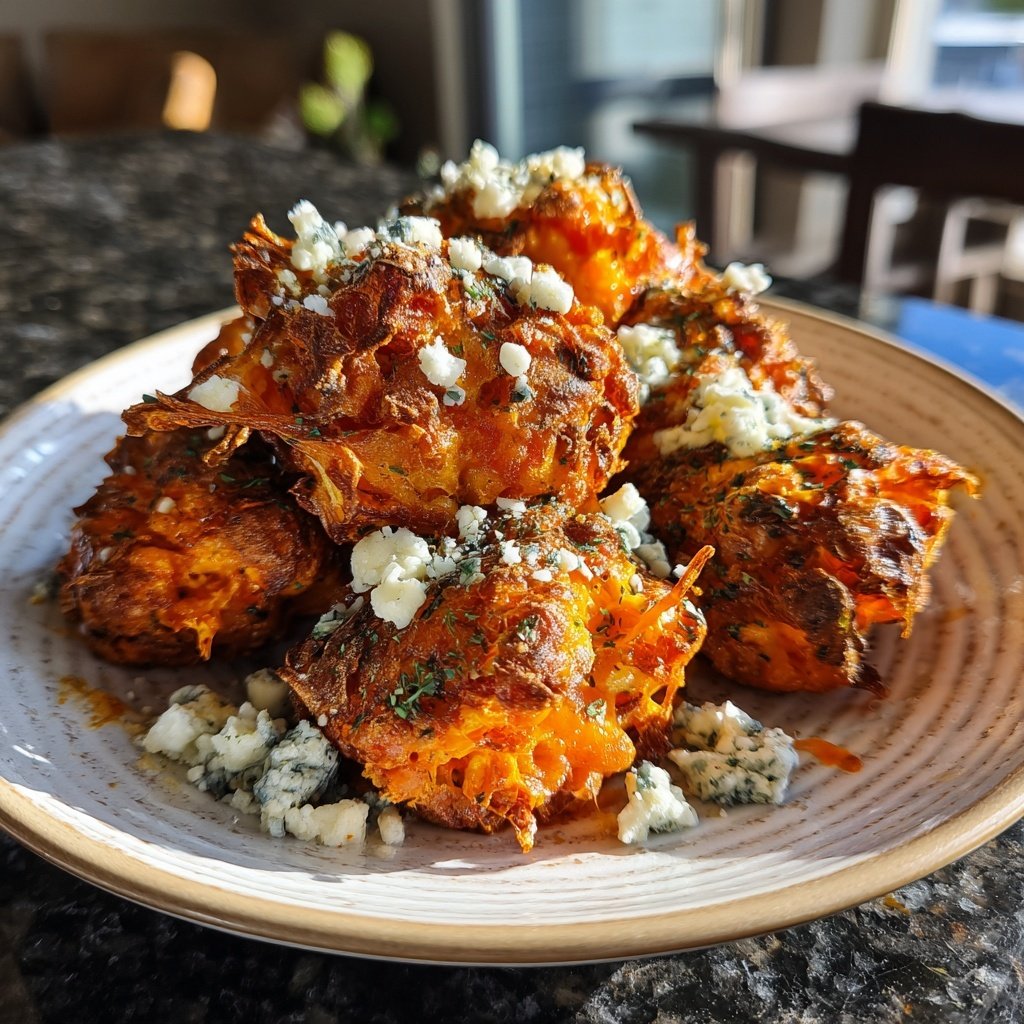 Petiscos de couve-flor ao estilo Buffalo