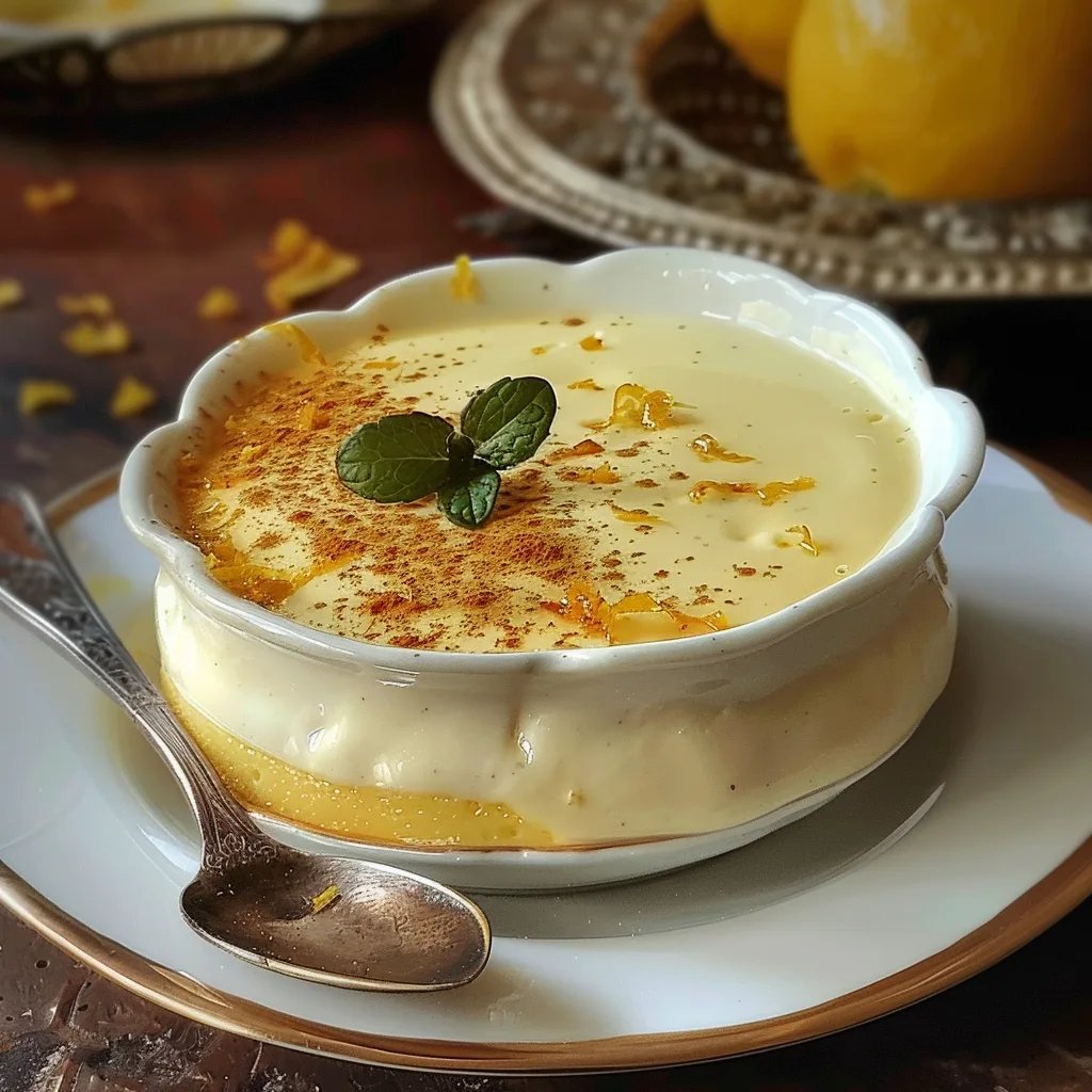 Pudim de Limão Saudável