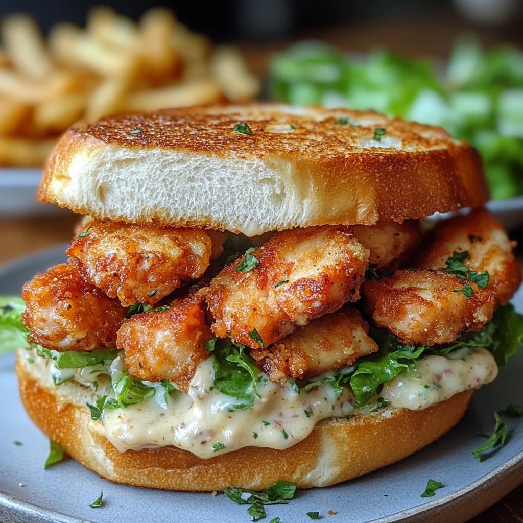 <p>Sanduíche Crocante de Frango Caesar: Uma Receita Incrível e Definitiva</p>