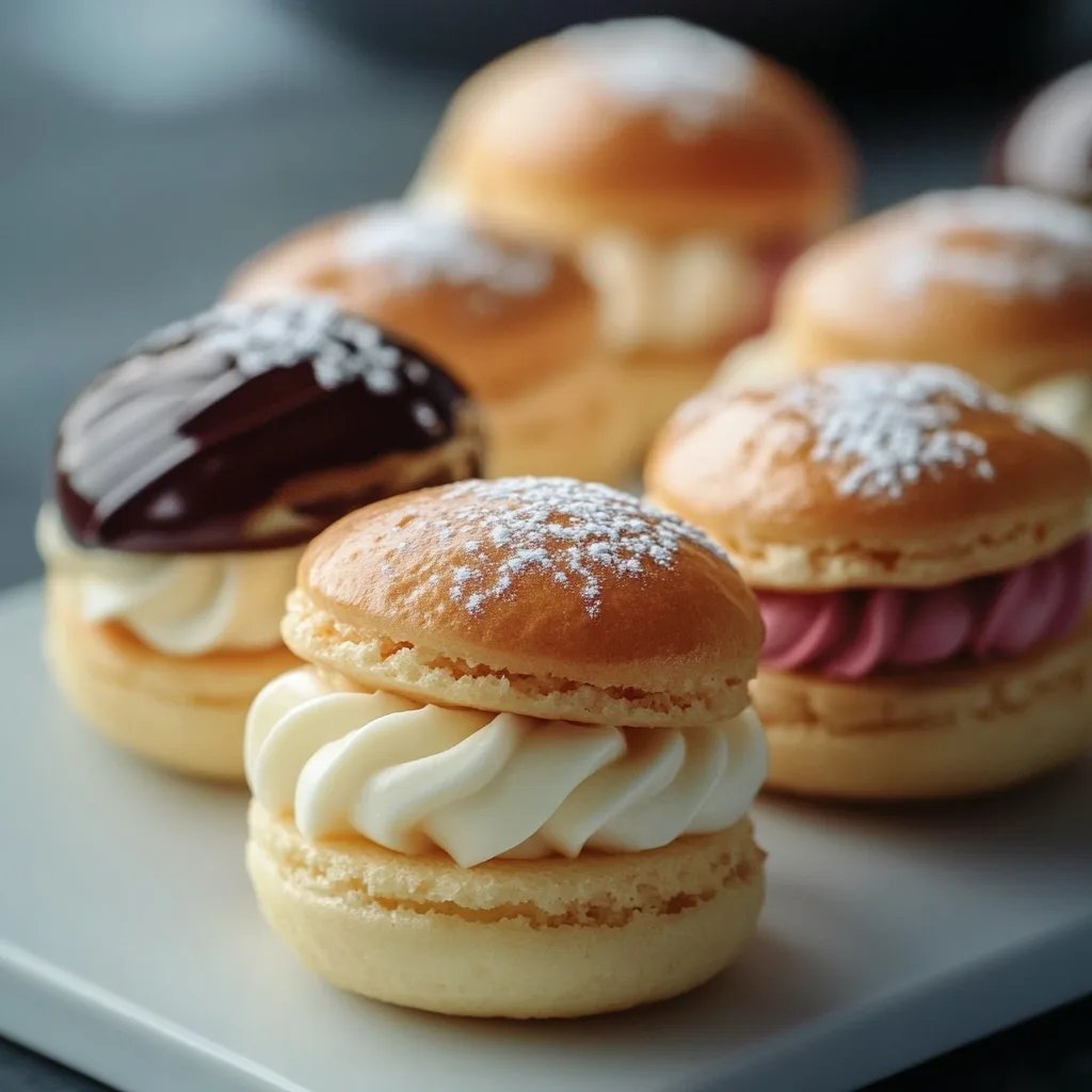 Profiteroles Franceses Clássicos