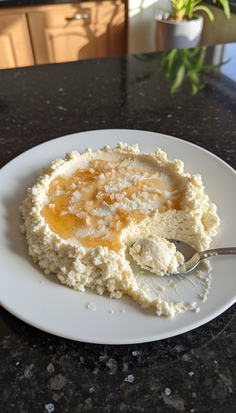 Untável doce salgado de requesón