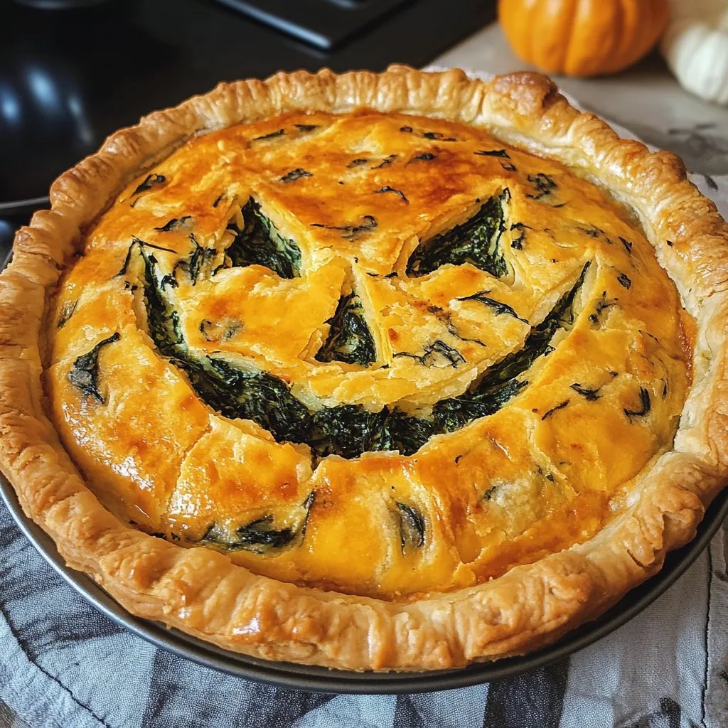 Torta de Espinafre e Ricota de Halloween: Uma Receita Incrível e Definitiva
