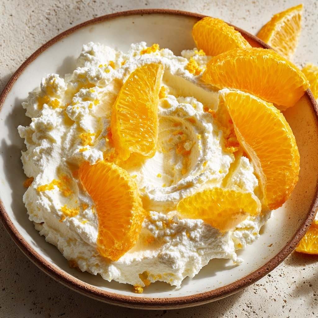 Curd cítricos toranja tangelo tangerina