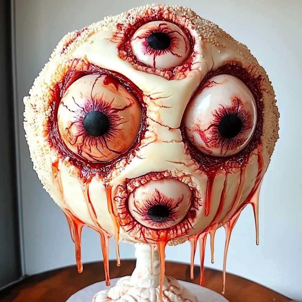 Bolo de Palitos com Globo Ocular: Uma Receita Incrível e Divertida