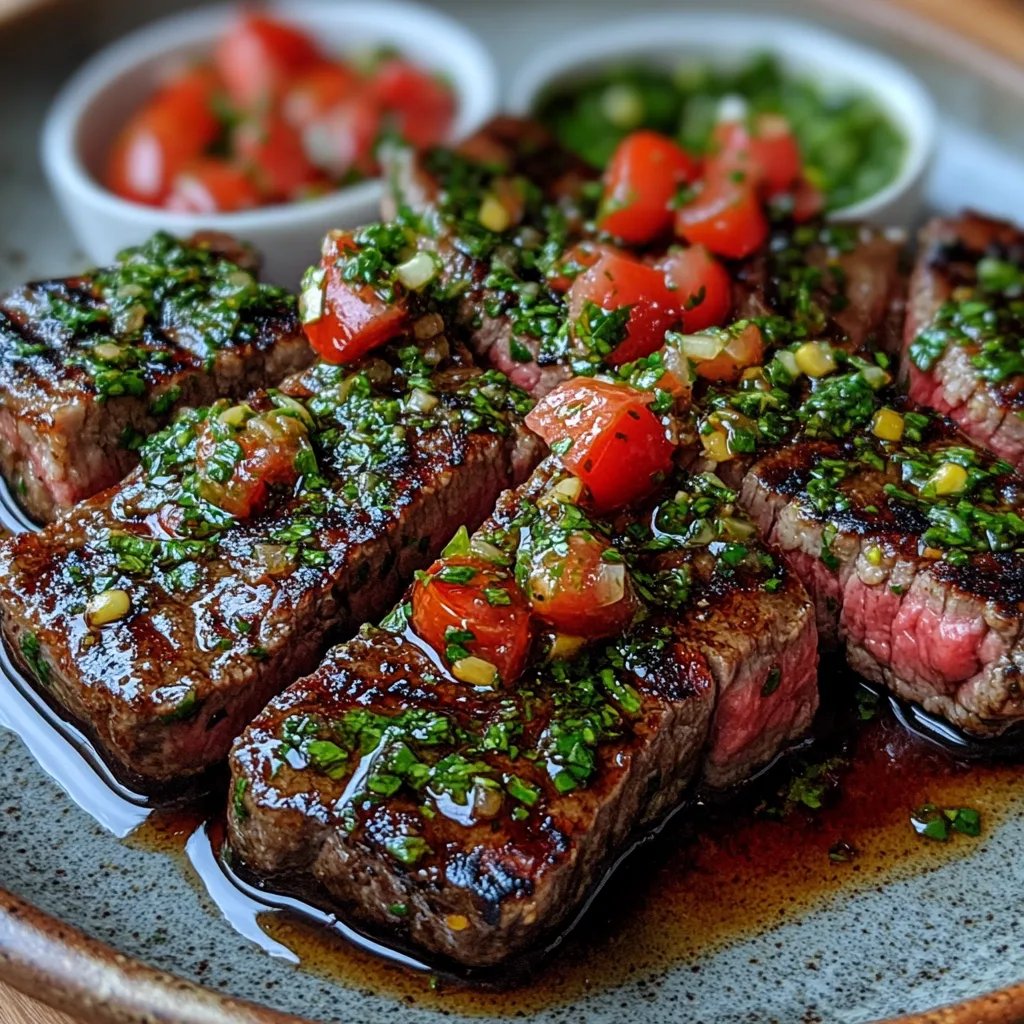Bife com Chimichurri: Uma Receita Incrível e Definitiva para 5 Pessoas