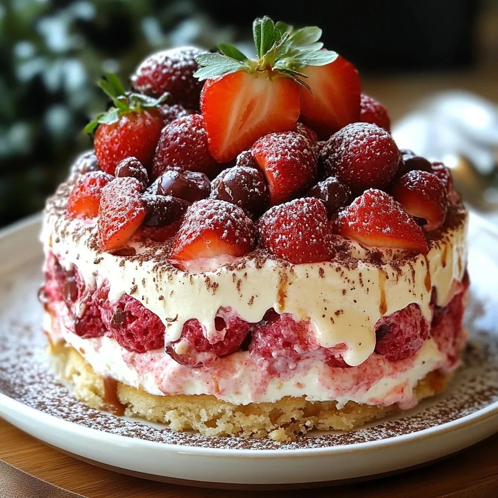 Tiramisu Cetogênico de Morango: Uma Receita Incrível e Definitiva