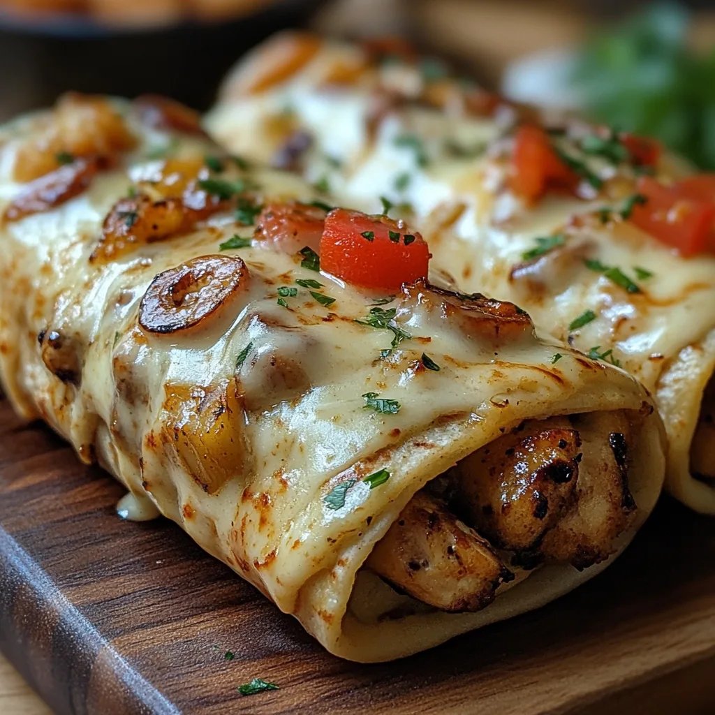 Wraps de Frango com Alho e Queijo: Uma Receita Incrível e Essencial