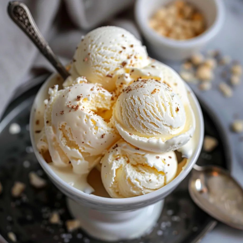 Melhor Sorvete de Baunilha