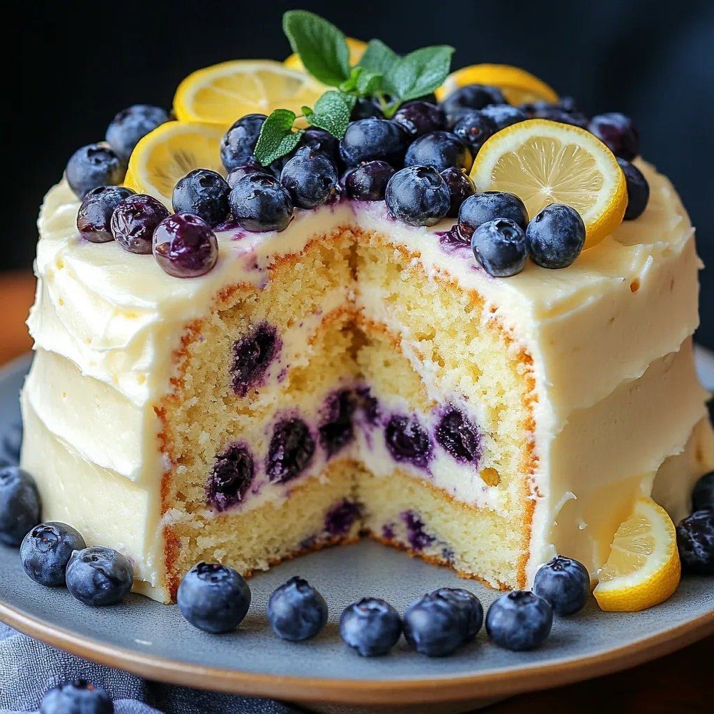 Bolo de Limão e Mirtilo Vegano e Sem Glúten: Uma Receita Incrível e Essencial