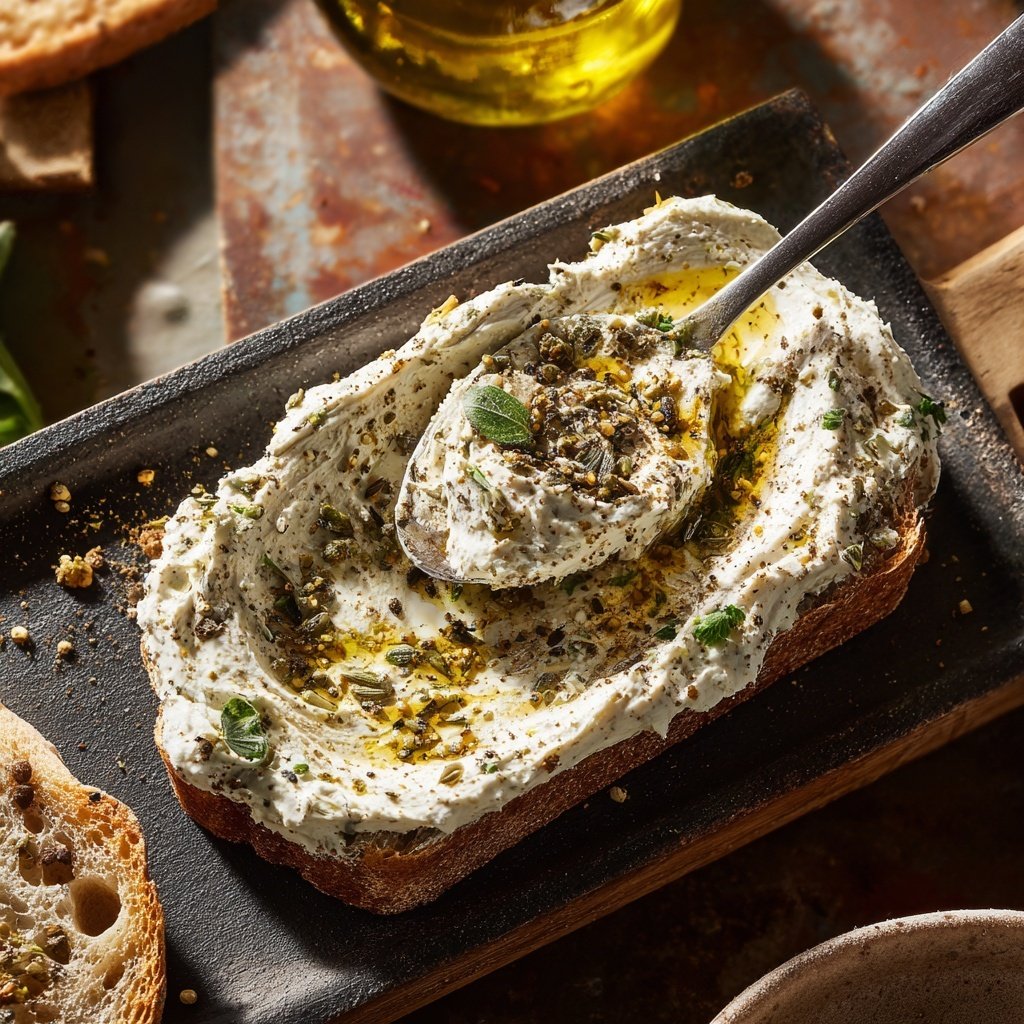 Requesón com especiarias