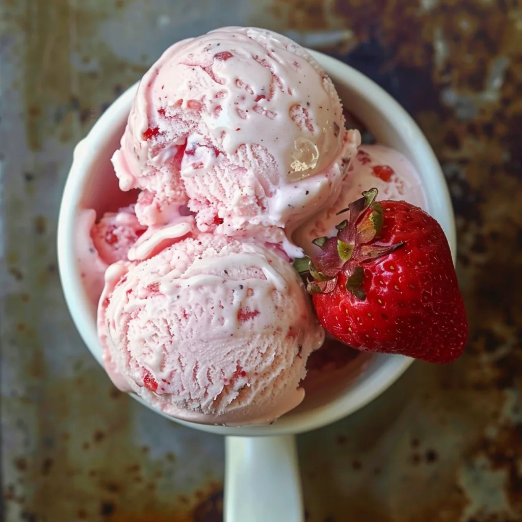 Sorvete de Morango Cuisinart