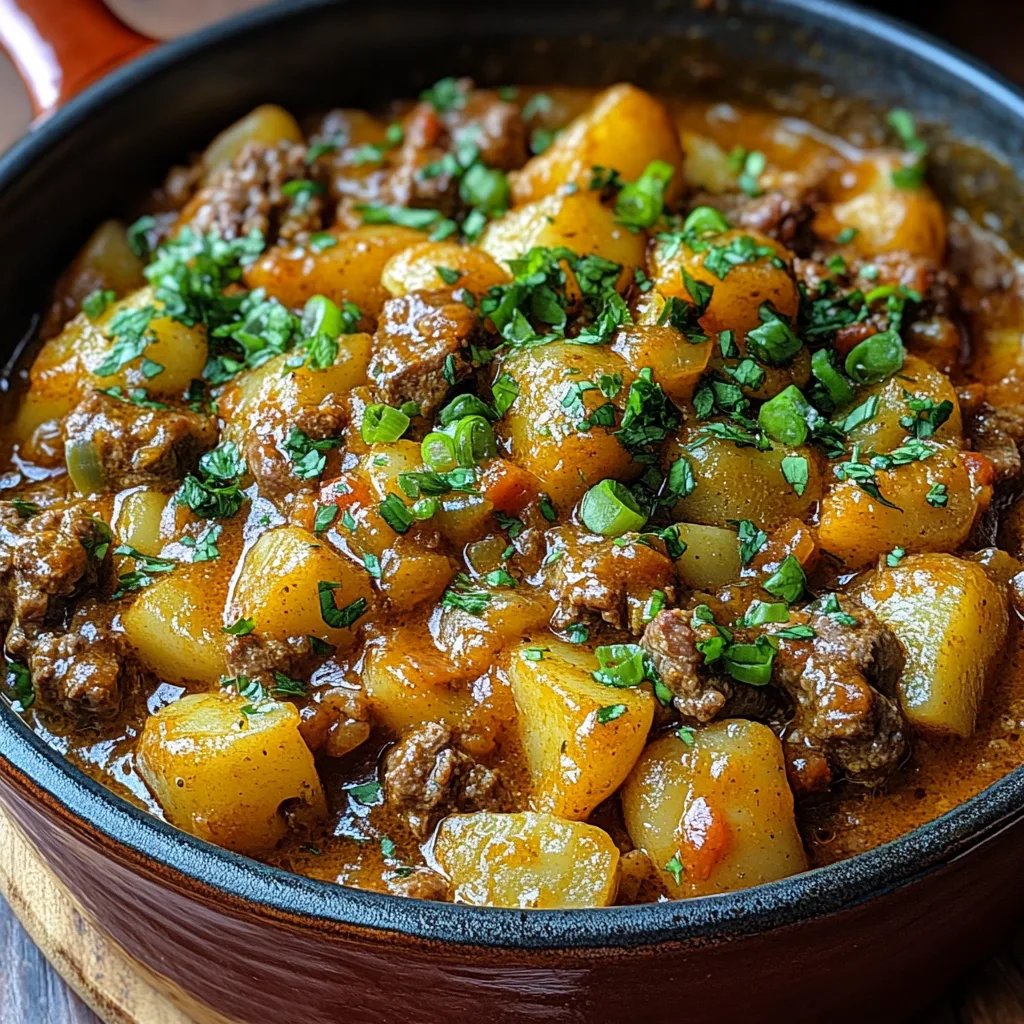 Carne e Batatas com Queijo em Uma Panela Só: Uma Receita Incrível e Definitiva