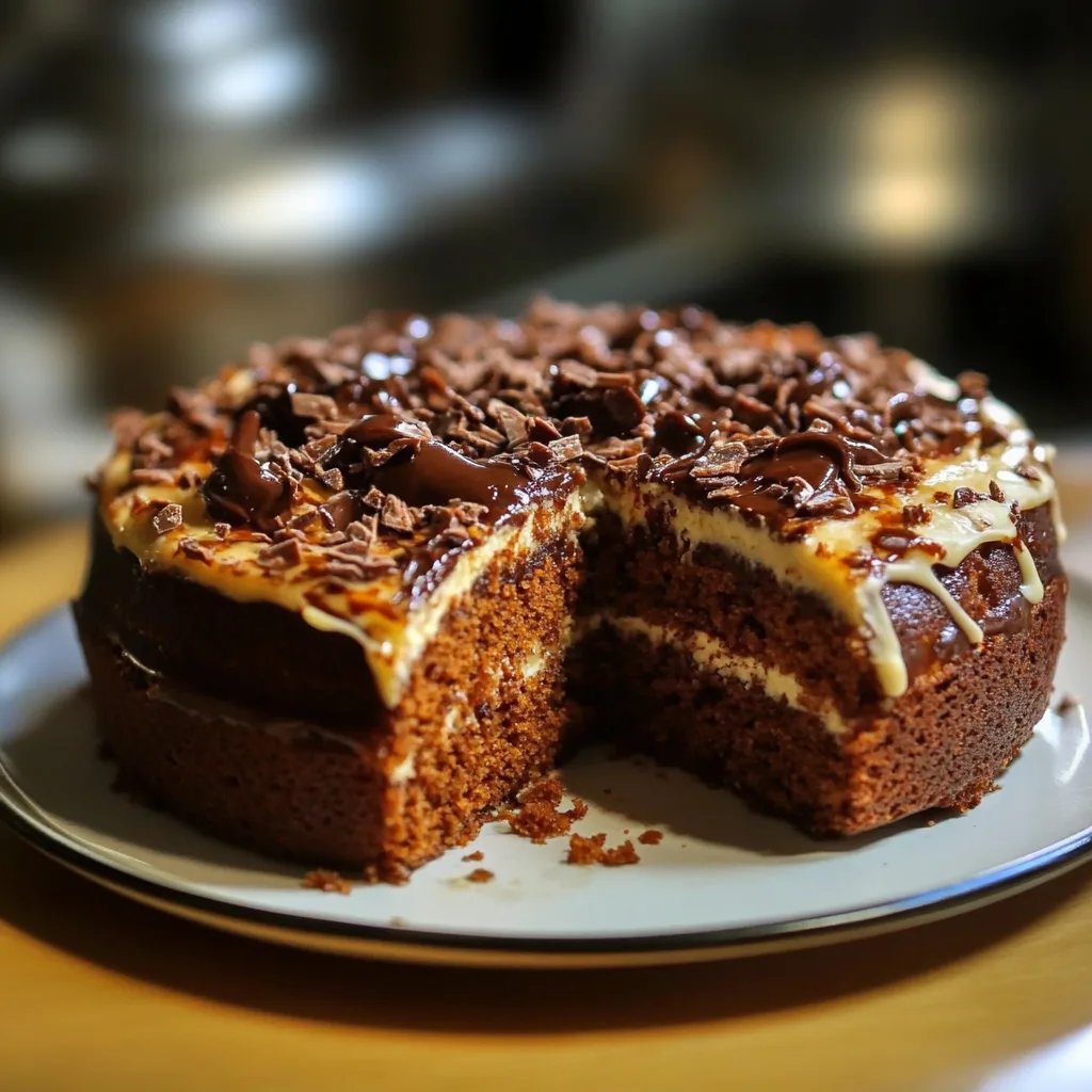 Bolo Brasileiro de Cenoura com Cobertura de Chocolate