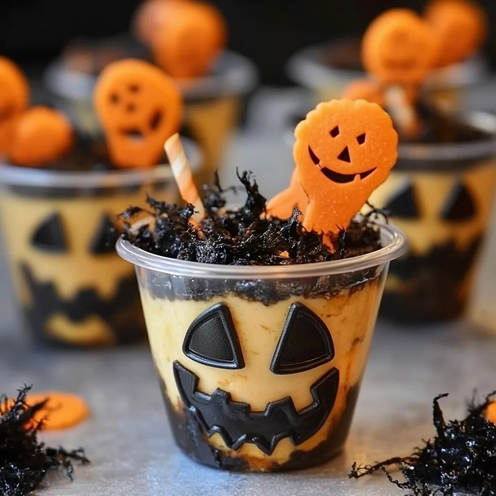 Copos de Pudim de Cemitério: Uma Receita Incrível e Divertida