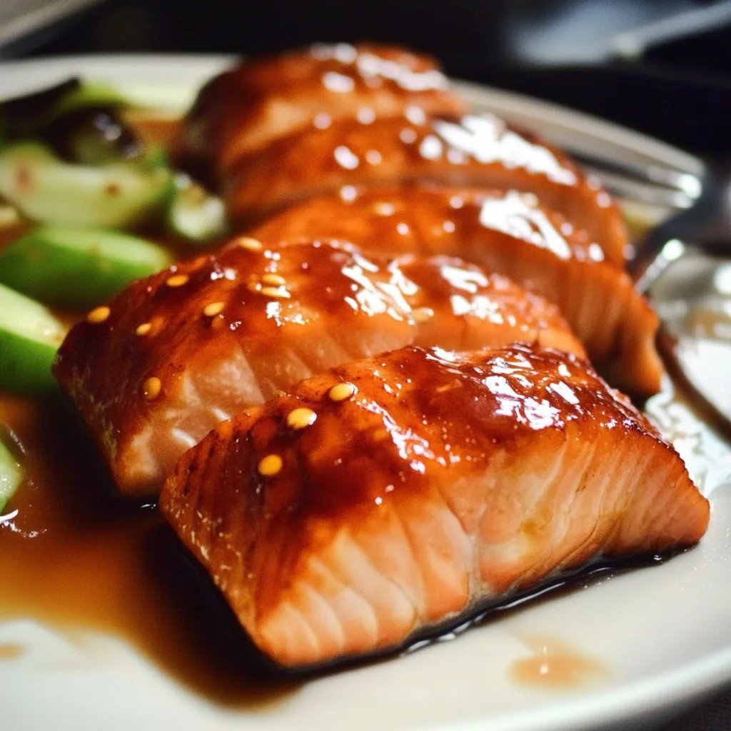 Saumon au miel et au soja rapide: Uma Receita Incrível e Essencial