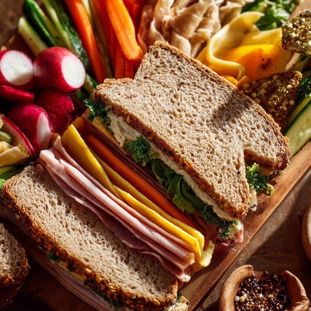 Combinação de frios light e integrais