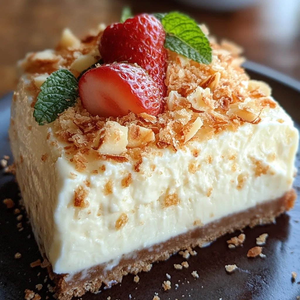 Cheesecake de Coco Keto: Uma Receita Incrível e Definitiva para os Amantes de Coco