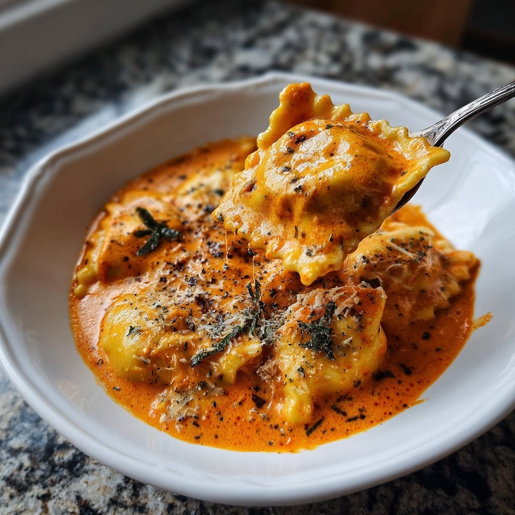 Sopa Ravioli Base Tomate Cremosa