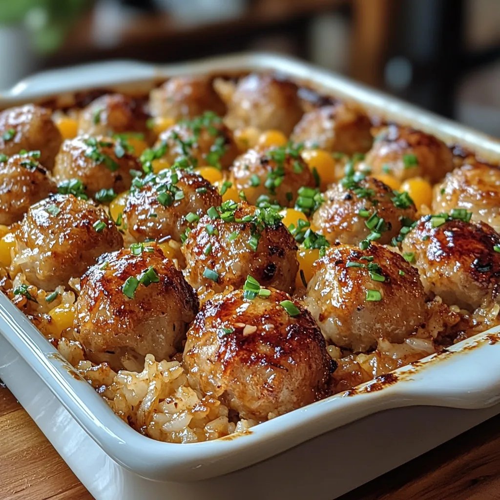 Arroz de Almôndegas ao Molho de Mel e Alho: Uma Receita Incrível e Essencial