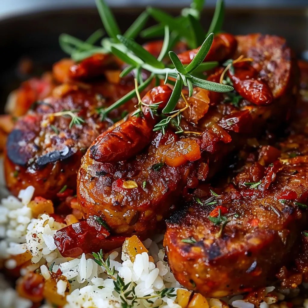 Salsicha Rougail da Ilha da Reunião