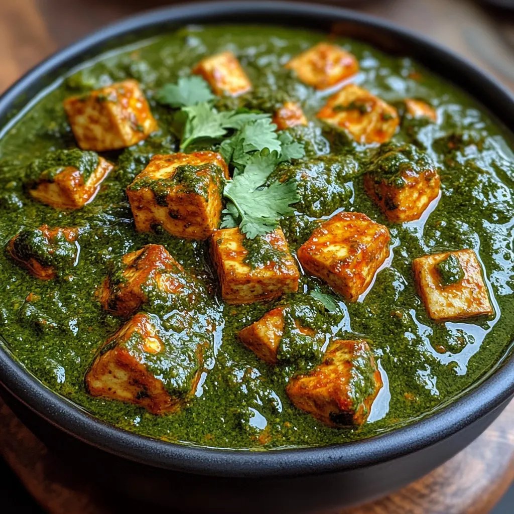 Palak Tofu: Uma Receita Incrível e Essencial para Amantes de Vegetais