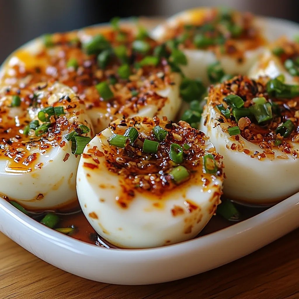 Ovos Recheados Picantes com Alho e Pimenta: Uma Receita Incrível e Definitiva